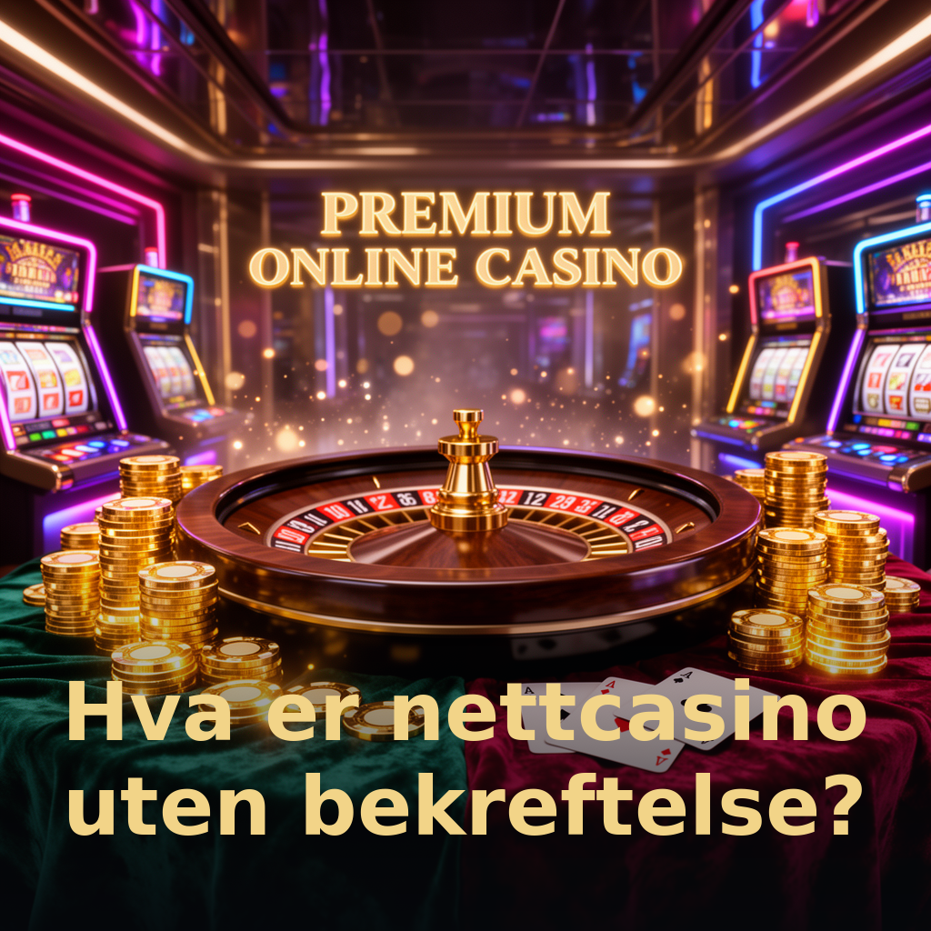 Hva er nettcasino uten bekreftelse?